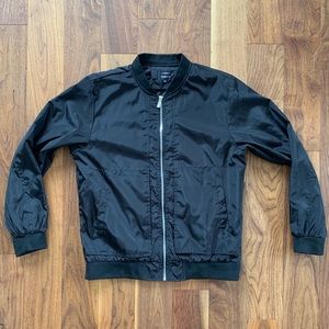 Jet Black Men’s Spring Jacket